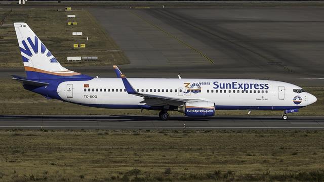 TC-SOO:Boeing 737-800:SunExpress